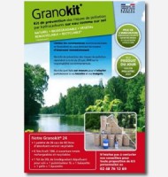 Kit Granokit : absorbant + dépolluant Produits écologiques pour traiter les pollutions liées aux hydrocarbures